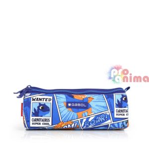 Несесер за училище Gabol Dino, 3 ципа, 7 cm