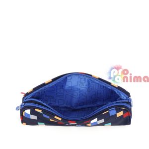 Мек ученически несесер Gabol Cubik, с два ципа