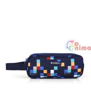 Несесер за училище Gabol Cubik, 3 ципа, 9 см