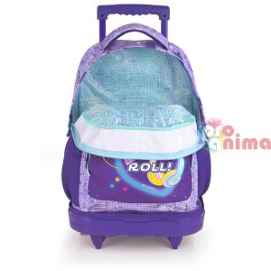 Ученическа раница със свалящи се колелца Gabol Funny