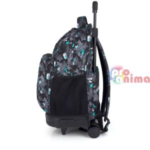 Раница за първи клас за момче Gabol Score- с колелца и едно отделение