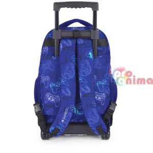 Раница за момче Gabol Gaming- свалящи се колелца и 1 отделение