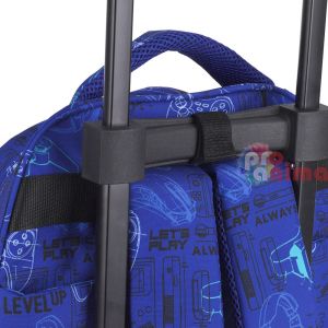 Момчешка раница за училище с колелца Gabol Gaming