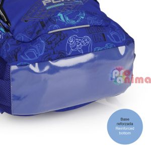 Ученическа, момчешка раница Gabol Gaming- три отделения, мрежест гръб