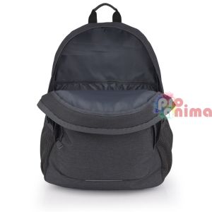 Ученическа раница с 3 отделения, Gabol Wolf, мрежест гръб