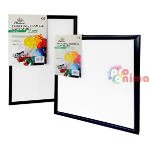 Плаваща черна рамка и платно Phoenix, отделни размери