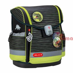 Ергономична ученическа раница-кутия Belmil Prehistoric Times