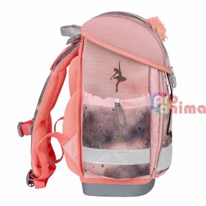 Раница-кутия за училище, за момиче, Belmil Rose Ballet