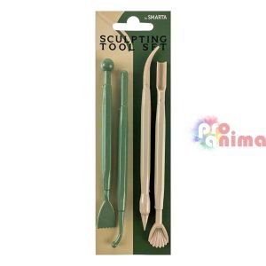 Моделиращи инструменти за полимерна глина Smarta AL0416002, 4 бр.