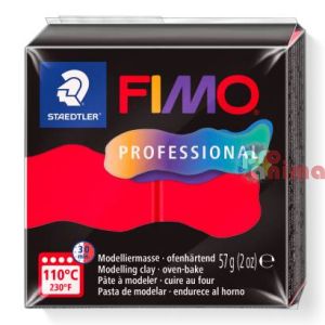 Fimo Professional 57g, 200 червен