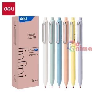 Гел химикалка Deli Linfini EG338-BL, 0.5 mm, синя