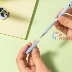 Детска химикалка с гелово мастило Deli Panda