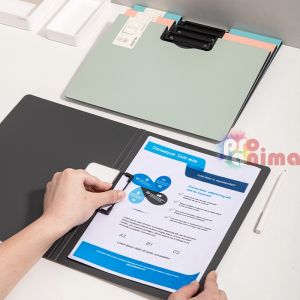 Хоризонтален клипборд с капак Deli NuSign, A4