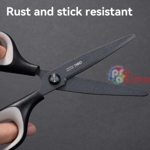 Ножица Deli- с тефлоново покритие, 17.5 см