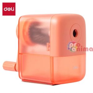 Механична острилка Deli EH2, корал