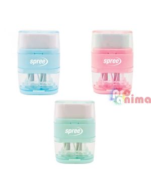 Двойна острилка с гума Spree Double