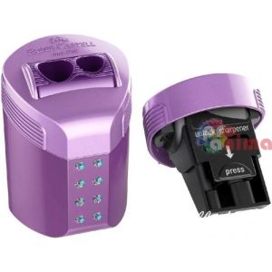 Двойна острилка Faber-Castell Sparkle Rollon