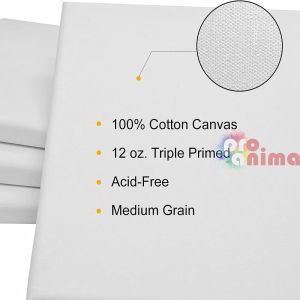 Памучни платна за рисуване Phoenix Professional Cotton, опънати на дървена рамка, различни размери