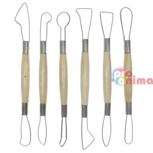 Скулптурни инструменти Phoenix, двустранни, 20 cm, 6 бр.