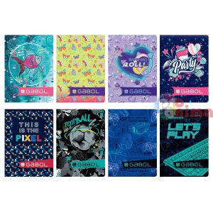 Тетрадка Gabol, A5, тесни и широки, 20 листа, за момче