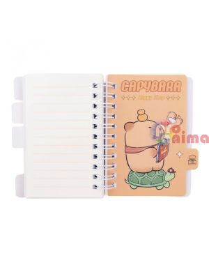 Бележник Spree Capybara, 8 x 10.5 cm, 80 листа
