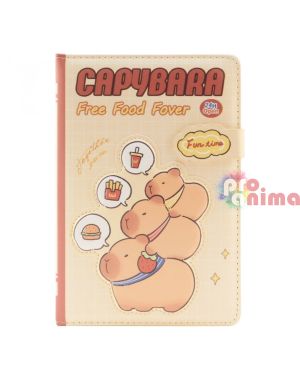 Бележник с магнит Spree Капибара, 120 цветни листа