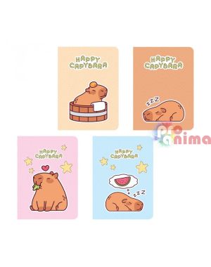 Бележник Spree Capybara, A6, 40 листа, ред