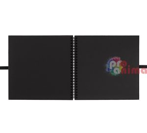 Скрапбук албум с черен картон DP Craft, 40 листа