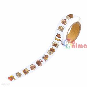 Стикери на ролка Капибара, 500 бр.