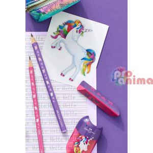 Острилка Faber-Castell, двойна,  еднорог
