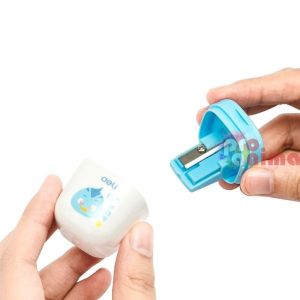 Детска острилка Deli, с контейнер