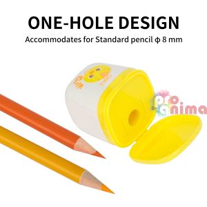 Острилка Deli, детска, с контейнер