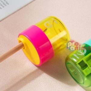 Двойна острилка Deli EH558, двойна, с контейнер