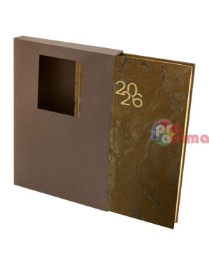 Календар-бележник в кутия, 14 x 20 cm,  твърда корица, 168 листа
