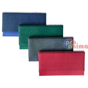 Настолен календар-бележник за графици, твърди корици