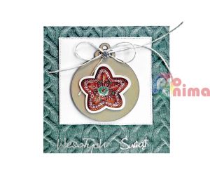 Винилови стикери Джинджифилови човечета, 4-6 cm