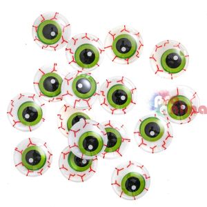 Мърдащи очички Halloween, 24 mm, 16 бр.