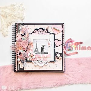 Шаблон за изрязване и релеф (щанца) Сгъваема покана