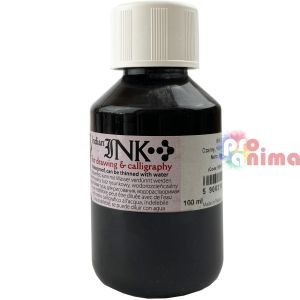 Водоустойчив черен туш Renesans, 100 ml