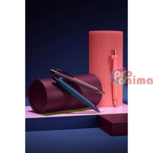 Химикалка Faber-Castell Poly Ball Urban XB, автоматична, бордо