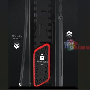 Макетен нож Deli EDL018G 18 mm SK2 Черно острие