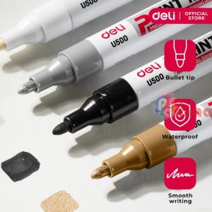 Маркери Deli EU-500, объл връх, 2 mm, отделни цветове