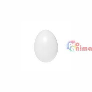 Пластмасово яйце 80 mm, бяло