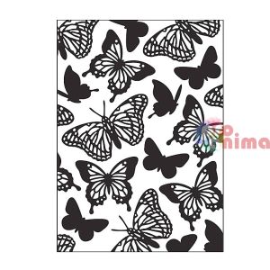 Папка за релеф (ембос) 13x18cm Пеперуди