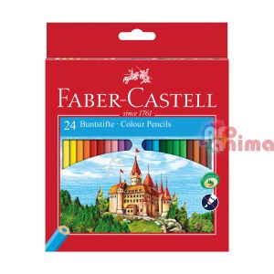 Цветни моливи Faber-Castell Замък 24 цвята