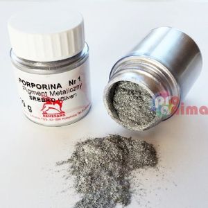 Сух пигмент Renesans Porporina 8 g Сребро
