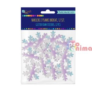 Стикери Снежинки, 12 бр.