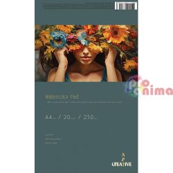Скицник за рисуване Watercolor PAd A4, 20 листа, 230 g/m2