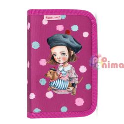 Несесер за училище Belmil Miia La Coquette Burgundy