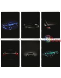 Tетрадка Elise Prototype Широки редове A5 62 листа